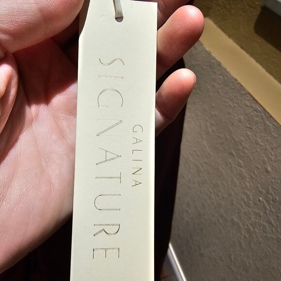 Galina Signature 4 Rust Satin Formal Gown Long Maxi Dress Bridesmaid Evening - Picture 8 of 13